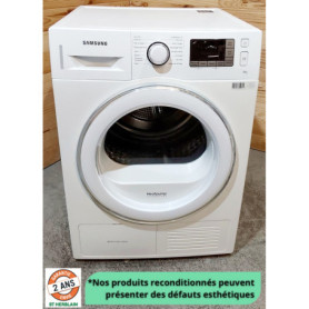 Sèche Linge pompe à chaleur SAMSUNG DV80F5E5HGW/EF