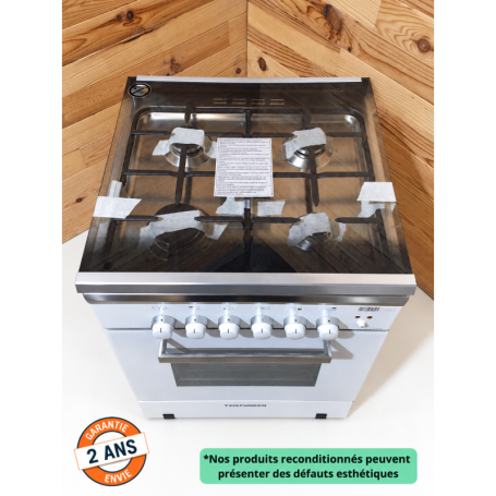 Cuisinière mixte GLEM GAS GA660CVMWH GLEMGAS