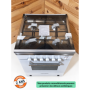 Cuisinière mixte GLEM GAS GA660CVMWH GLEMGAS