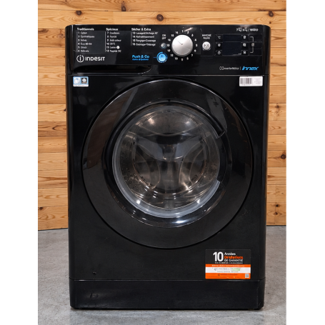 Lave-Linge Hublot lavante séchante INDESIT BDE761682XKFRN
